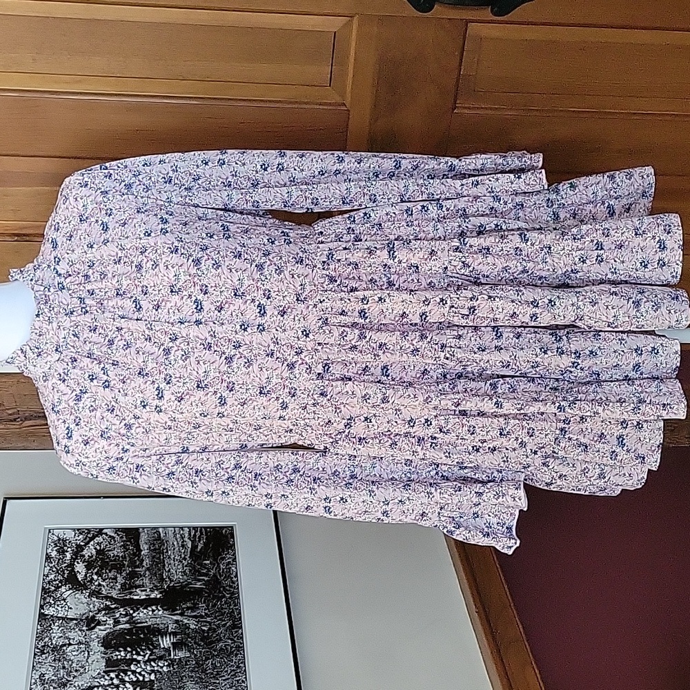 VADA WINTER COTTAGECORE RUFFLED DRESS